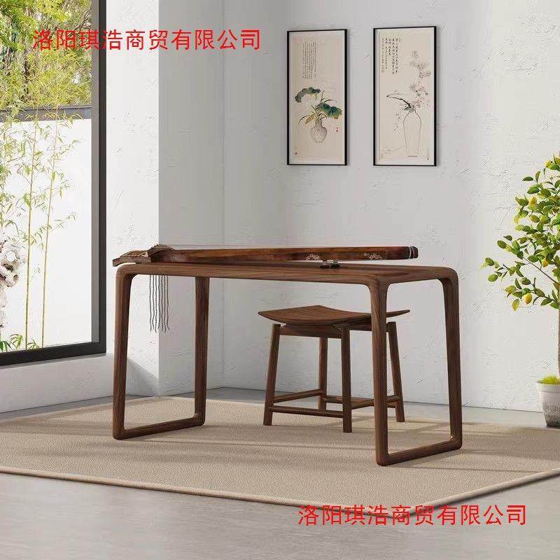 仿古榆木简约古琴桌凳共鸣新中式全实木黑胡桃禅意古筝桌琴桌琴凳,鲜花速递/花卉仿真/绿植园艺,割草机/草坪机,淘宝优惠券,粉丝福利购,淘宝优惠卷