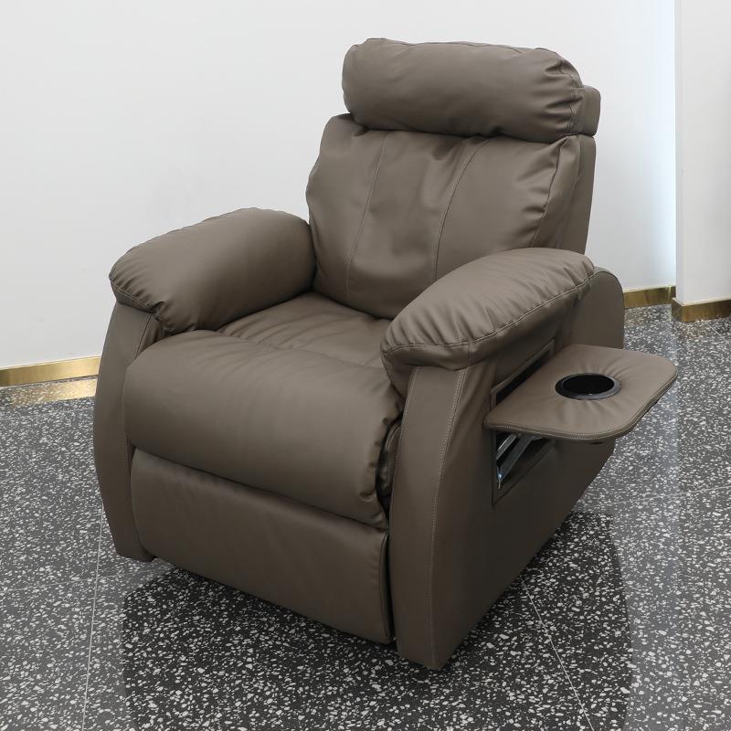 养发馆头疗电动沙发椅可放倒高端理发店发廊专用躺椅修面美甲椅