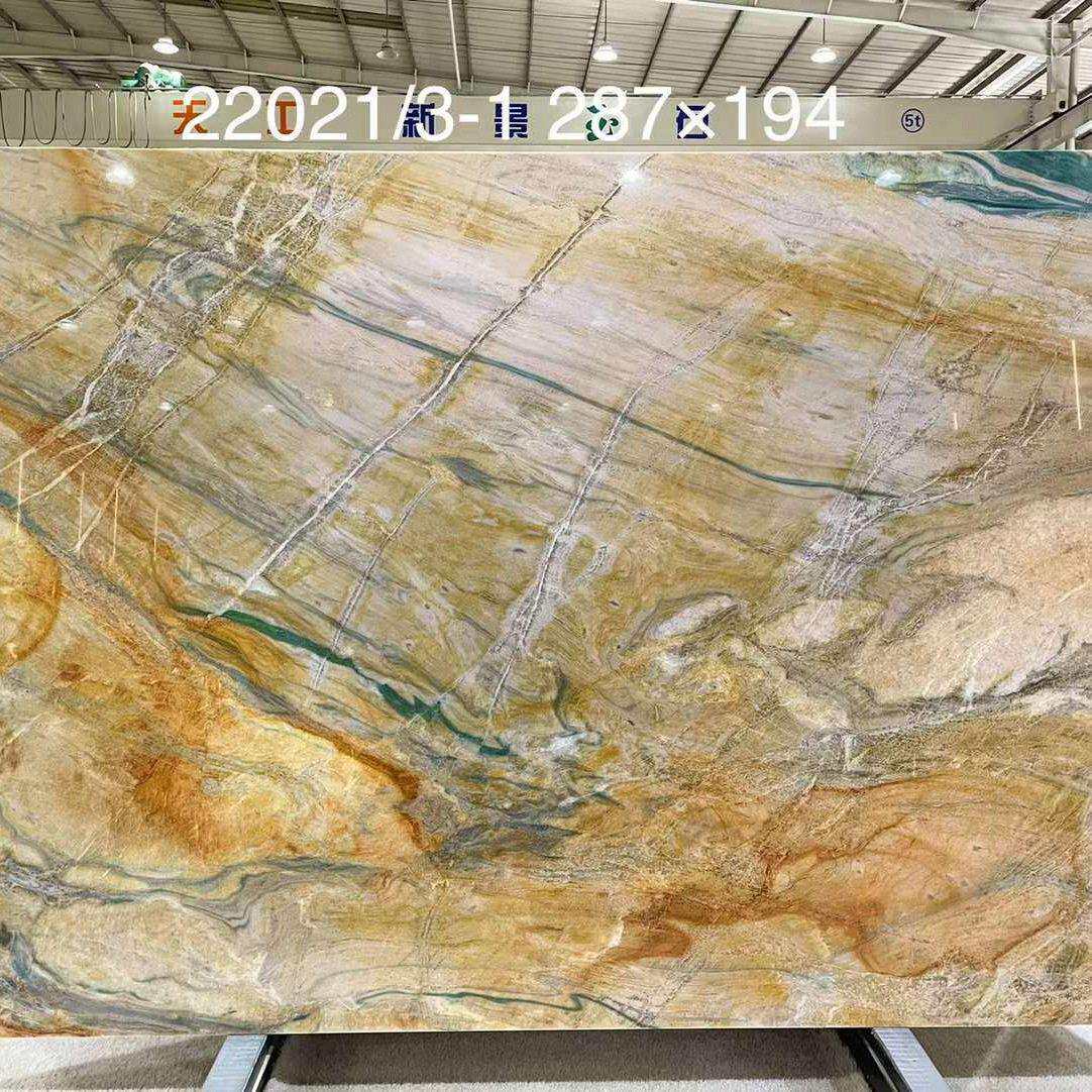 天然奢石敦煌壁画 大理石客厅背景装饰画墙面家居石材餐台