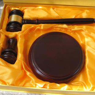 拍卖锤法槌拍卖槌会义公关展示用品法官锤子拍卖师专用锤法官锤法