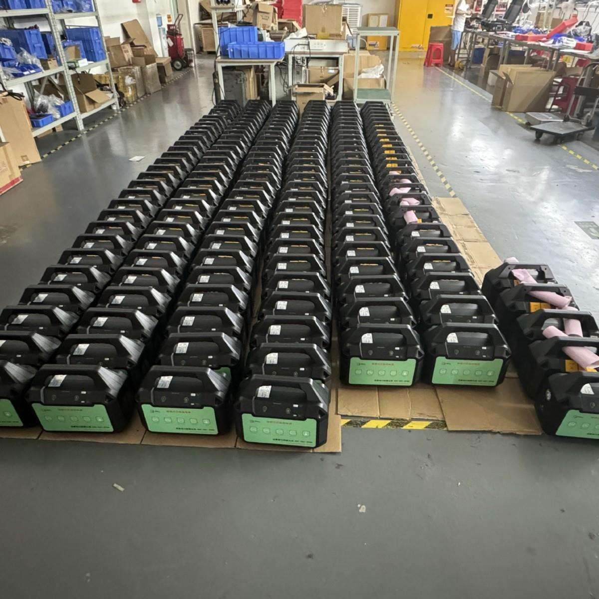 小型便携应急电源1000W三元锂 充电电池应急保障物资多孔输出接口