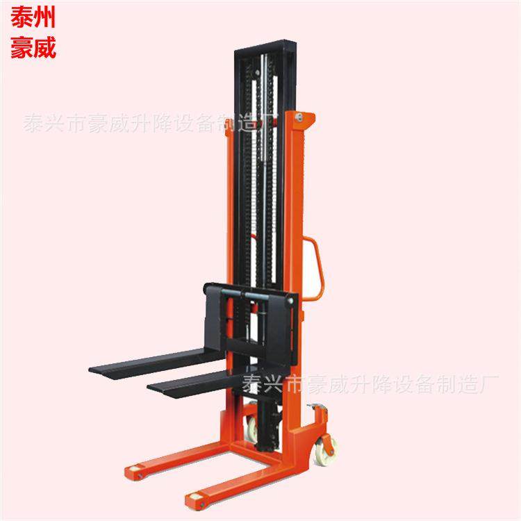 供应1T2T3T1.6M2M高液压装卸车升降车 油压堆高机托盘堆垛车