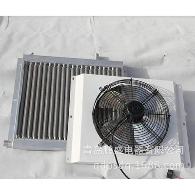 供应临沂市临沭翅片管散热器圆柱式养殖散热器