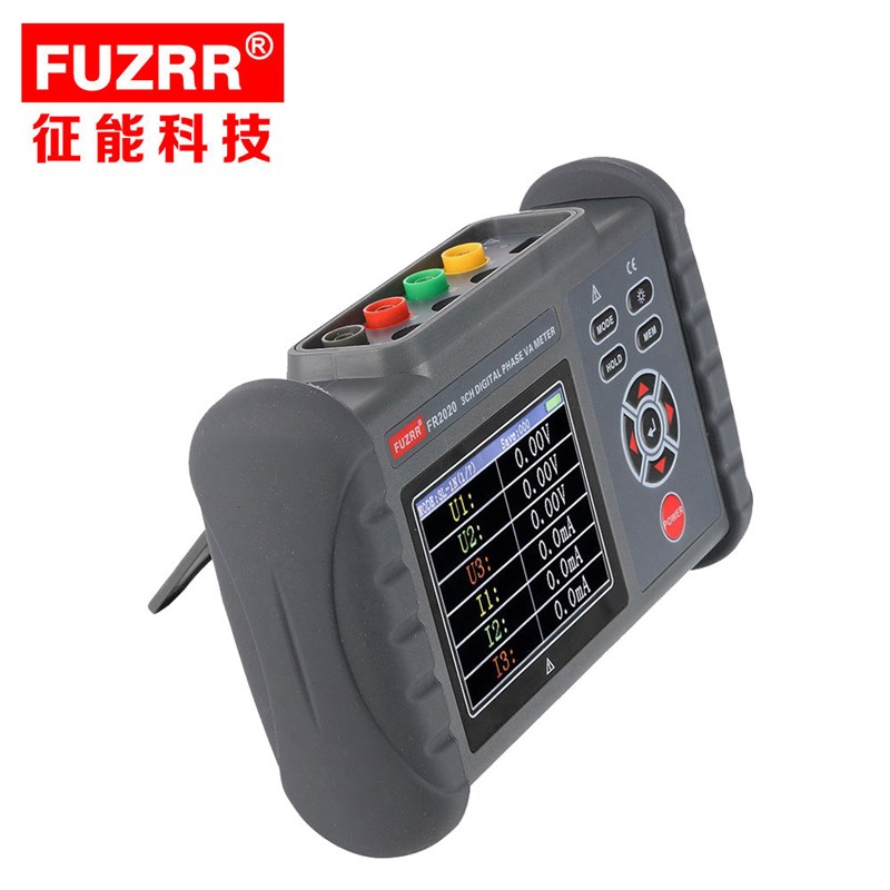 能征三相相位伏安表fr2s020测量交流电压电流相位频率相序功率