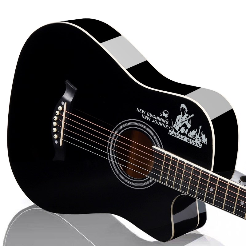 恩雅单板木吉他民谣吉他41寸初学者学生女男新手入Y门吉它网红琴