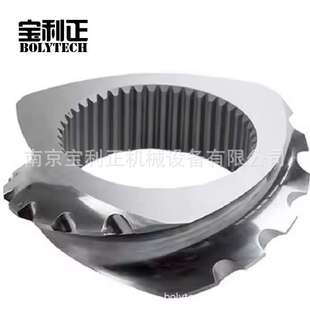 科亚诚盟科尔克双螺杆挤出机螺套6542啮合块KTE-36剪切输送元件