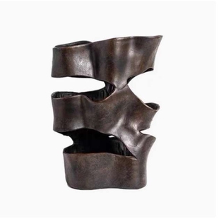 现代简约轻奢裂变异型花器花插摆件样板房售楼处展厅家居软装饰品