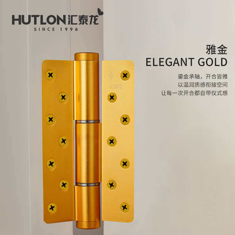 汇泰龙 隐形门合页液压缓冲弹簧合页自动关门闭门器回弹自闭铰链