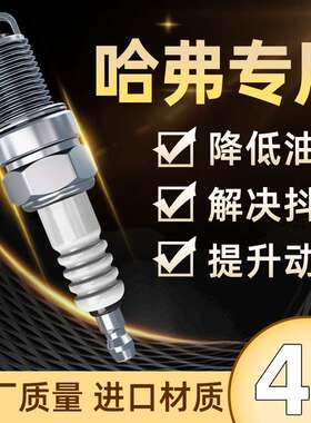 适用哈弗h6火花塞h5 h2 h1 h7 h8原装h9哈佛h6双铱金1.5t原厂升级