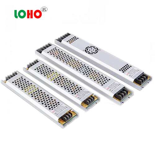 原装12V24V360W300W250W200W100W60W超薄灯箱长条LED电源变压器
