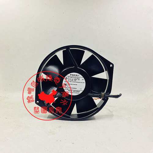 原装ebmpapst 7114N/2 24V 12W 500mA 15038MM三线全金属散热风扇