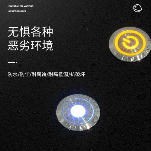 红波欧宝龙ONPOW19mm金属防水按钮开关LAS1GQ10a大电流耐腐开关