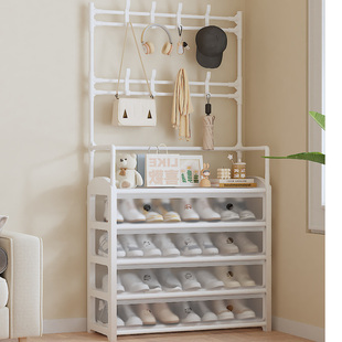 收纳架一体鞋架简易多层卧室宿舍家鞋帽架经济型防尘收纳多功能