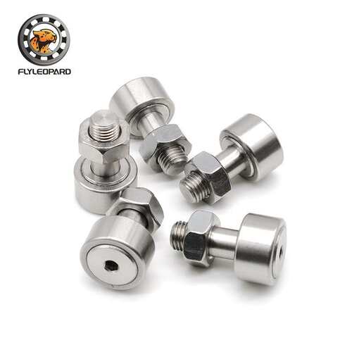 供应440不锈钢材质螺栓滚轮轴承CF4B KR12凸轮轴承随动器12*20*M4