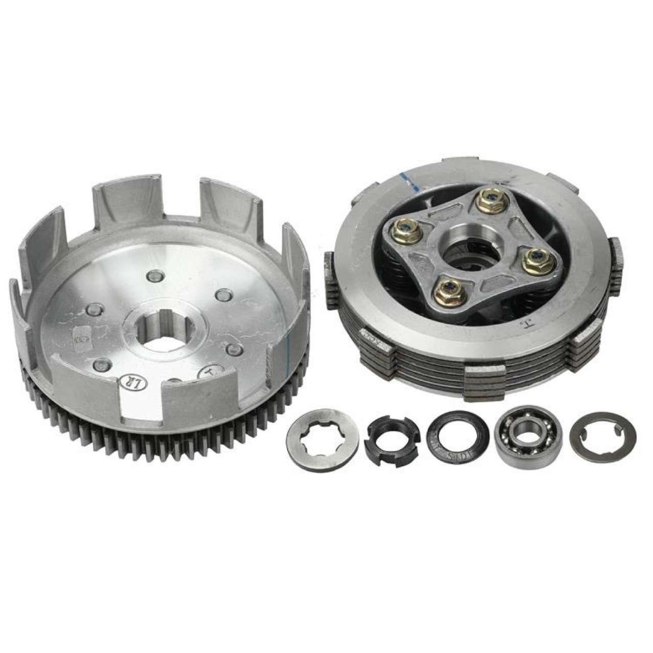 适用银翔YX 140cc 150cc 160cc发动机离合器总成四柱五片67齿