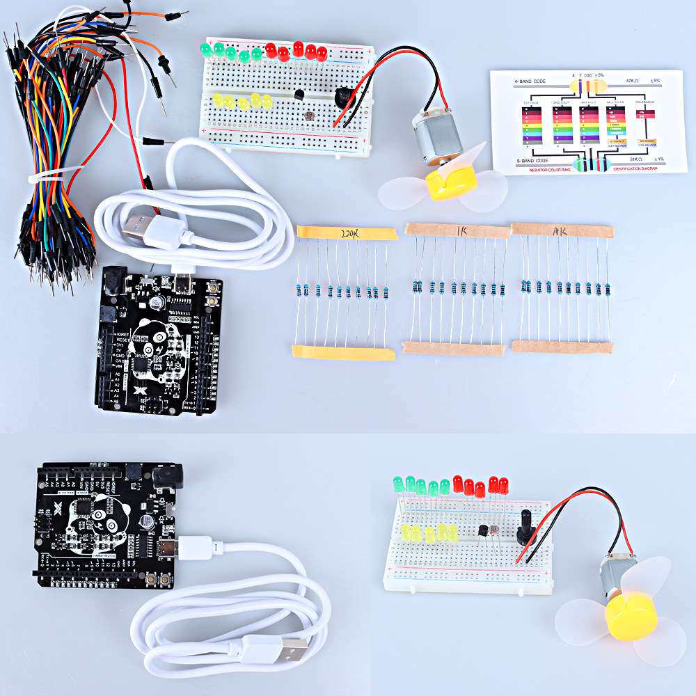 UNOR3开发改进板RDID升级版兼容Arduino入门套件电机学习单片机