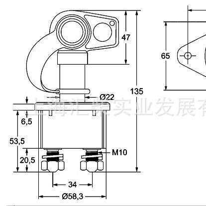 工程机械通用型 6EK 002 843-141  电源总开关电池