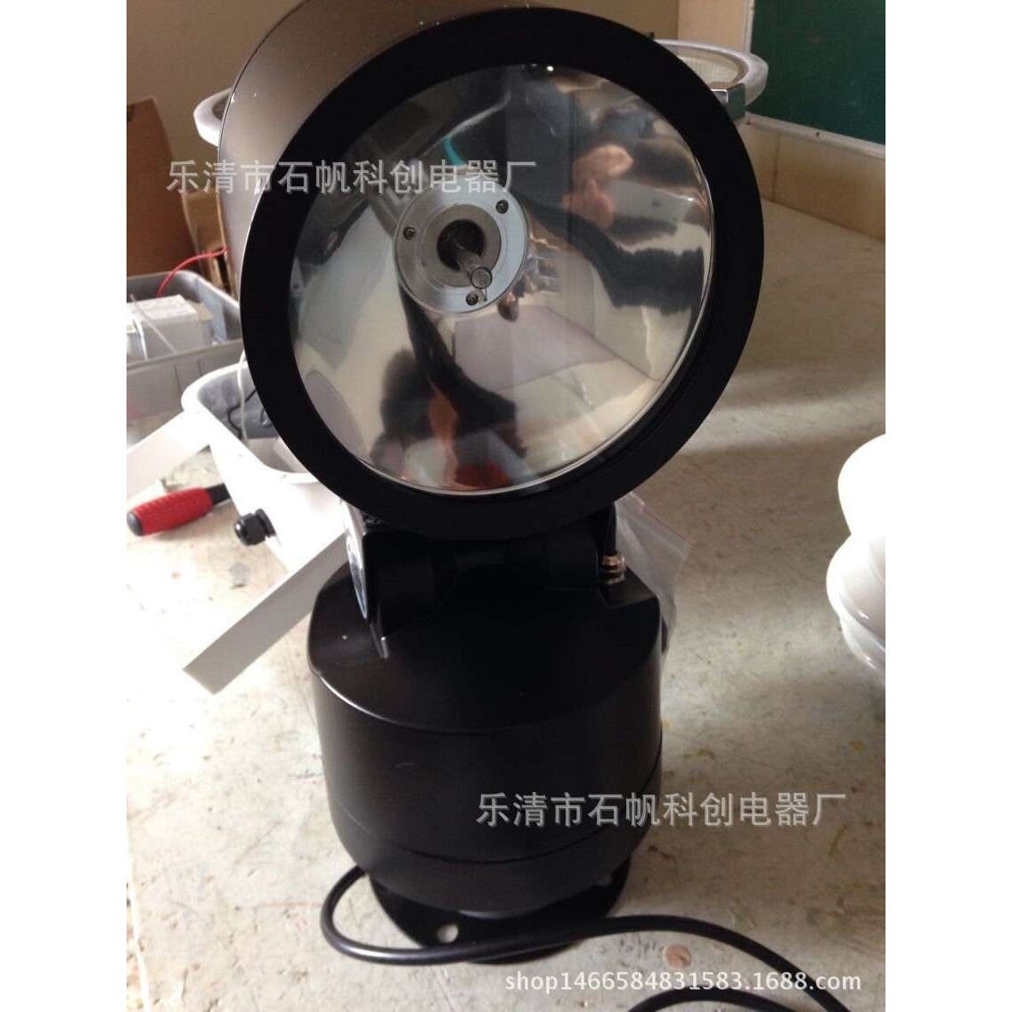 船舶夜航 船用无线遥控探照灯 35W氙气 ZR5300 1000米照射 50米.