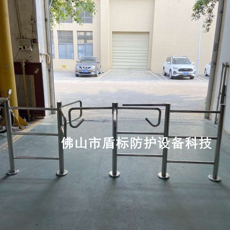 市场单向人行通道门 阻挡防止逆旋转门 单限单通道通行门成品发货