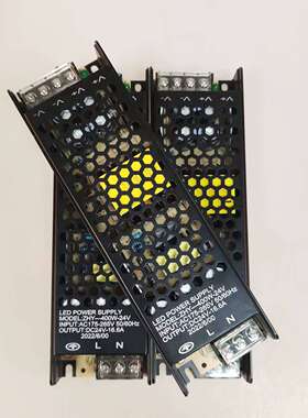 led灯带变压器静音开关电源灯槽线条灯220V转24v400w黑金刚驱动