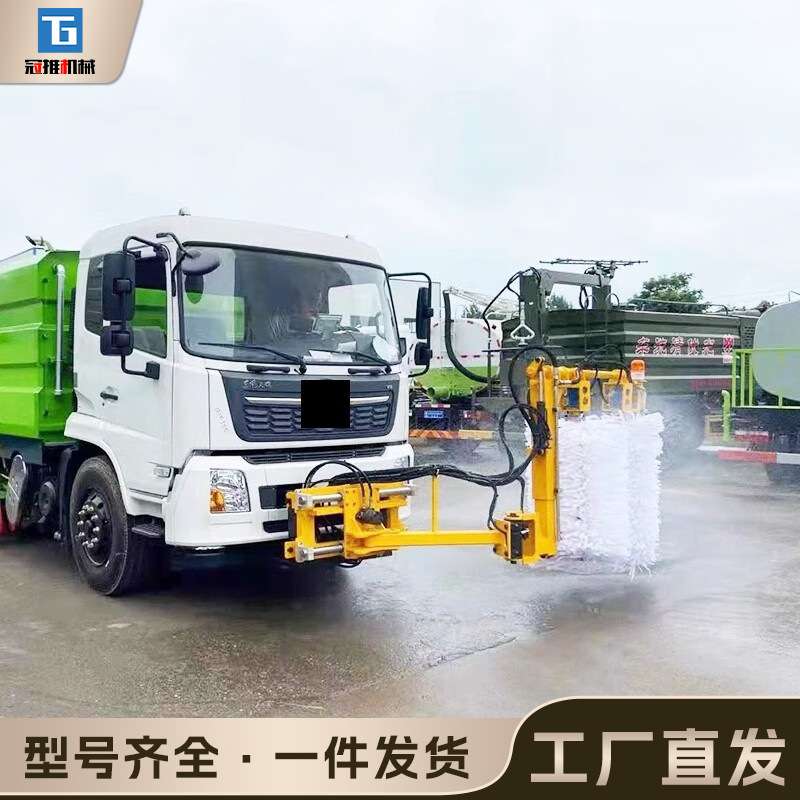 车载式护栏清洗机城市公路防撞栏清洗设备车载高速路护栏清洗洒水