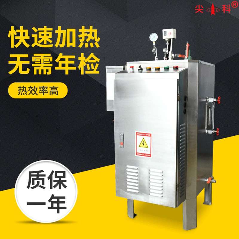 电加热蒸汽发生器36KW锅炉全自动工业不锈钢免报装蒸气机