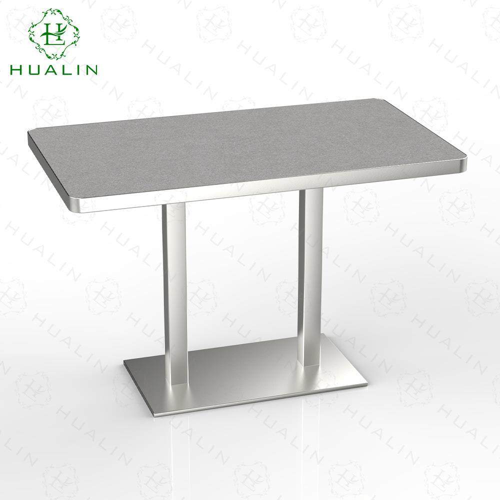 高端商用餐饮防刮岩板长方形餐桌别墅轻奢极简天然大理石意式家具