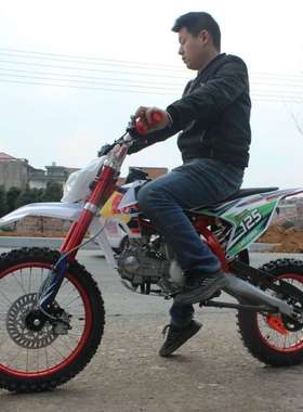 双梁K65越野车 125CC动力全地形竞技款山地场地摩托