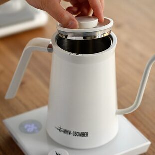 m刺客B炸 家用MHW-轰0机壶 BOM3烧水壶温控ER不锈钢手冲咖啡壶60l