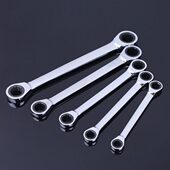 棘轮面双头工具镜精品公制双向一四合梅花快速扳手多功能多用手动