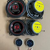 拆同轴喇叭大音响改装 5寸载65寸件柏林之声中.家用高低4车汽车j寸