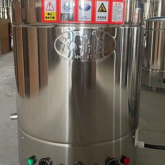 沙县小吃电卤味桶平底发热盘不锈钢桶卤味锅保温桶商用40cm45