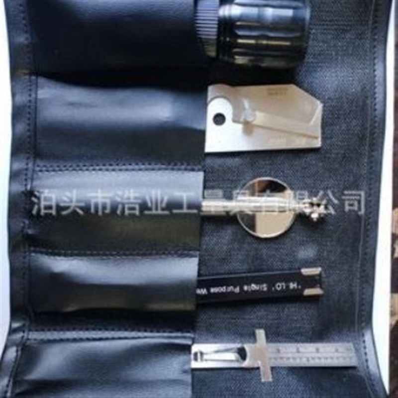 甄选焊接检验尺HJC60型 焊缝规 焊接卡尺M双滑条 不锈钢多功能度