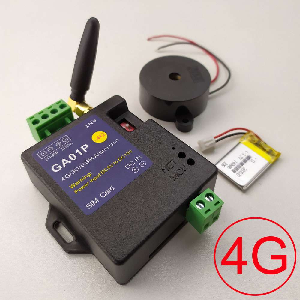 4G版本GA01P迷你智能远程断电停电报警及一路报警短信电话报警器