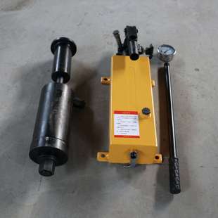 零售锚杆拉力计 矿用支护锚杆拉力机 小型手动气动拉力计现货