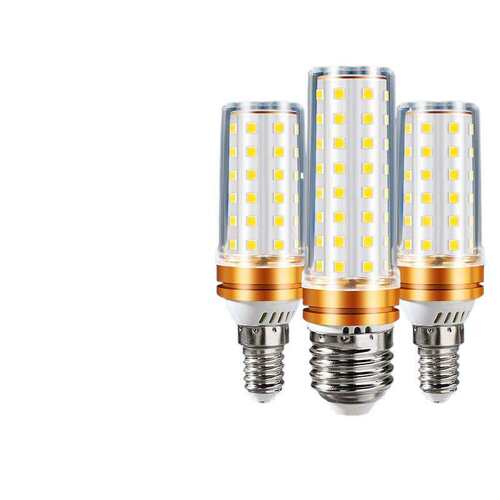 led灯泡e14小螺口三色光玉米灯吊灯e27螺纹家用超亮节能灯卧室
