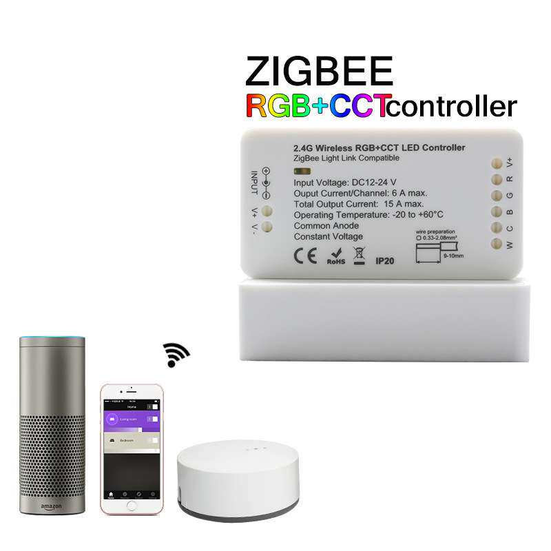 RGB+CCT RGB 色温 单色灯带 ZIGBEE ZLL灯带控制器 ECOH