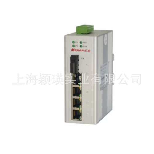 MeXon MIE-1105S 4FE+1F 卡轨式百兆非网管工业以太网交换机