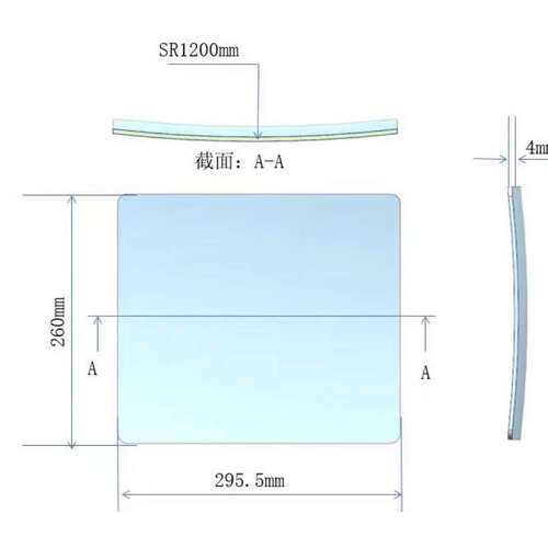 视多星拉远镜 镜片 6米拉远镜组 R1100镜片 远像6米 拉远 无变形