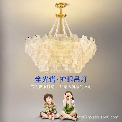 后现代简约轻奢水晶吊灯客厅餐厅卧室别墅复式设计师大吊灯