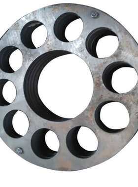 厂家供应液压泵配件PC160LC-7K挖机上下衬钢板液压泵零件