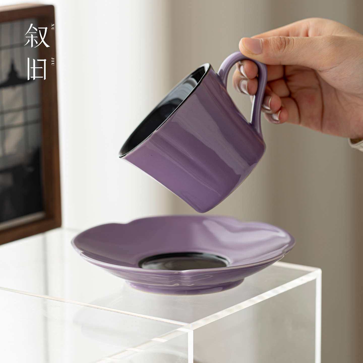 叙旧 一杯一碟陶瓷杯子咖啡杯碟套装手工马克杯英式下午茶具送礼,鲜花速递/花卉仿真/绿植园艺,割草机/草坪机,淘宝优惠券,粉丝福利购,淘宝优惠卷