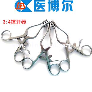 上海乳突撑开器3:4齿撑开器单钩直角羊角牵开器 140mm170mm牵开器