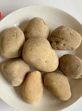 【月销万吨】广州厂家直销天然黄色鹅卵石 园林铺面池子垫层石子