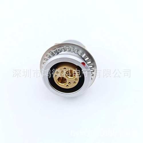 兼容雷莫B系列2B2D08大电流混装连接器快速插拔推拉自锁航空插头