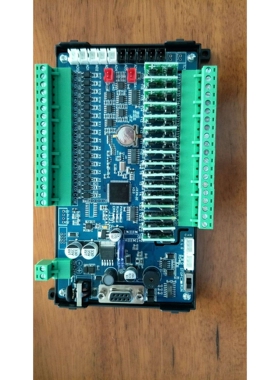 国产板式PLC FX2N-32MR MT 10AD-2DA PLC 工控板 485