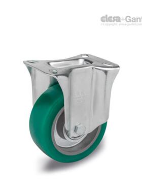 Elesa Ganter伊莉莎冈特 RE.F2-N 带钢板支架的脚轮