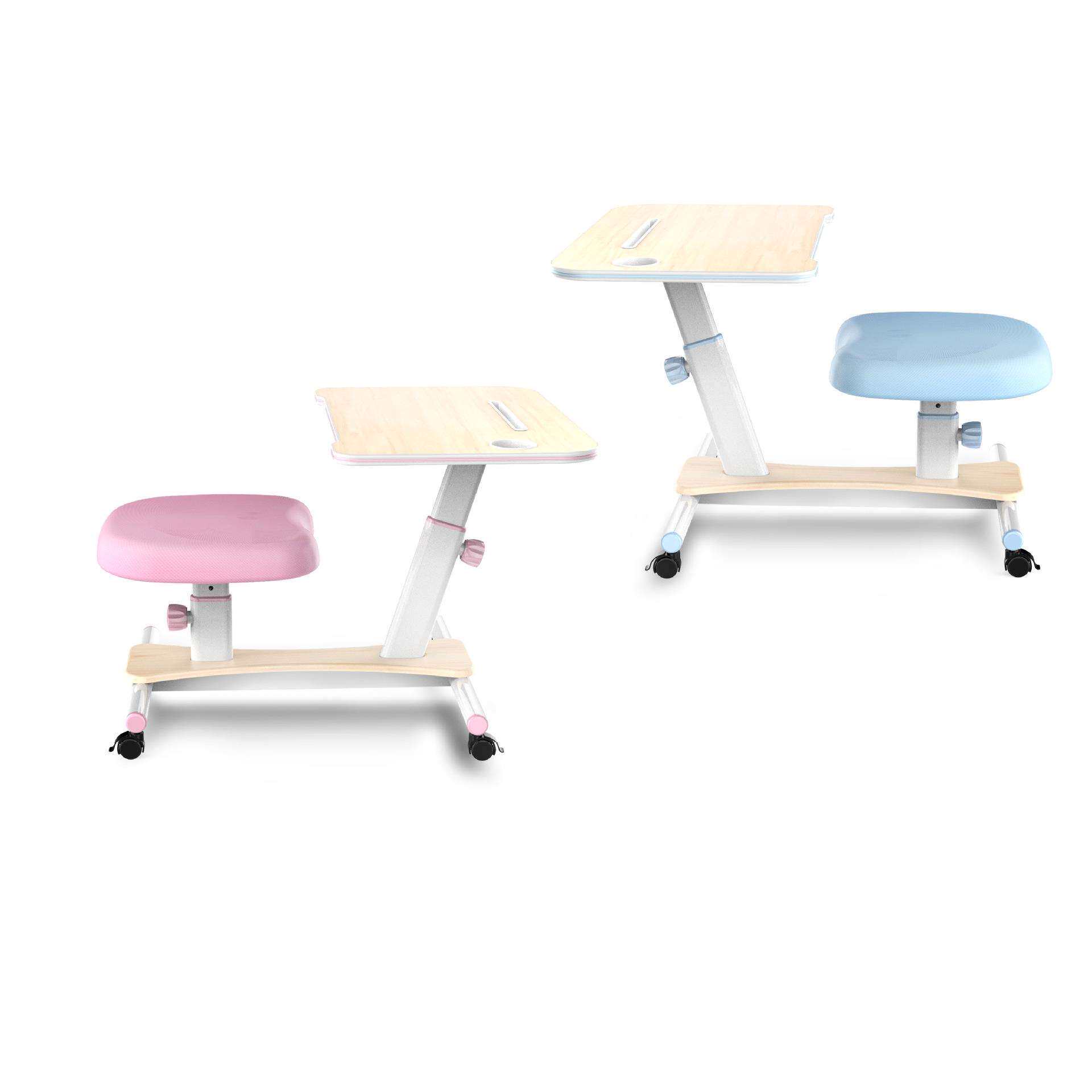 实木儿童书桌升降学习桌小学生家用电脑桌写字桌书架桌子椅子套装