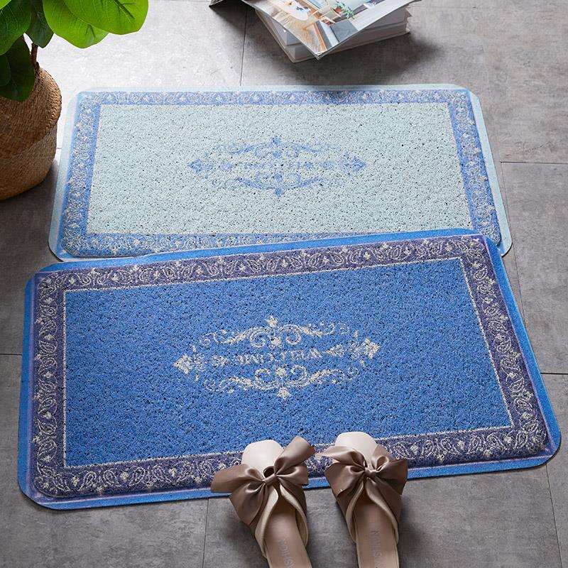 门厅进门地垫门外门口家用入户地毯丝圈PVC门垫免洗刮泥脚踏垫子