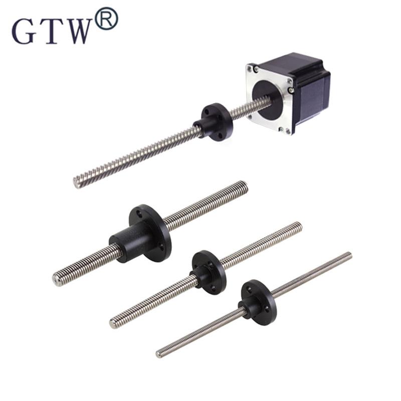 42直线丝杆步进电机 微型电机步进马达 17HS外驱式电机机器人电机